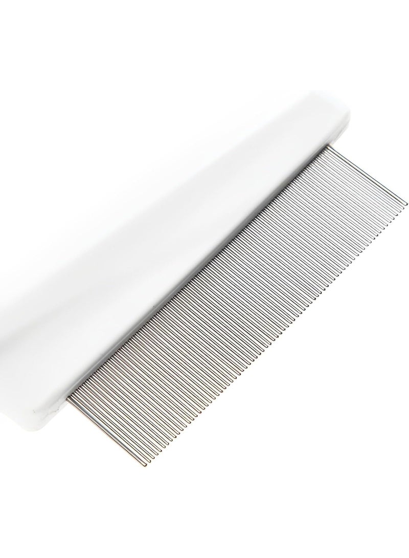Flea Comb for Pets Dogs Cats, Dog Hair Comb Grooming Tool for Removing Tear Stains Fleas Dandruff Lice - Image 5