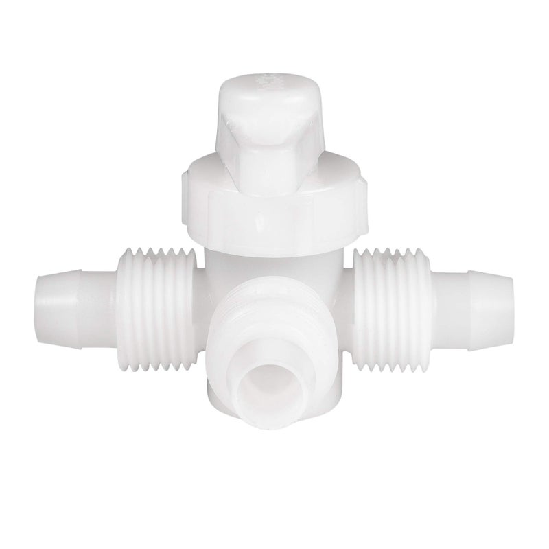 RecPro RV Plumbing Hardware | 06910 | 3-Way 1/2" Compression Fitting Directional/Bypass Valve | Pex Pipe/Tubing Fittings (2 Fittings) - Image 5