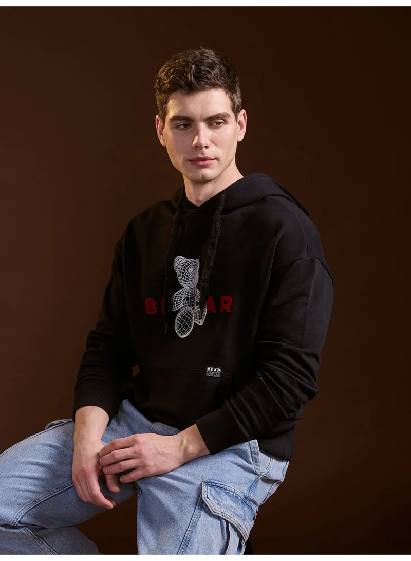 ذا بير هاوس Men's Hoodie for Casual, Daily, or Outdoor Wear – Classic and Comfortable Style Suitable for Travel, Lounging, or Everyday Use in Any Season
