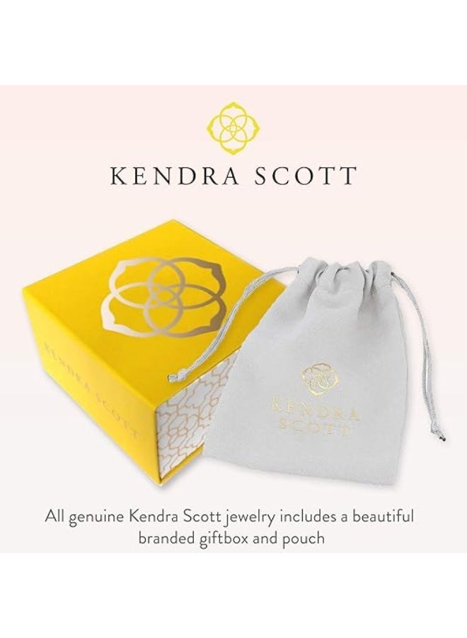Kendra Scott Ari Heart Gold-Tone Pendant Necklace for Women with Pink Stone - Image 3