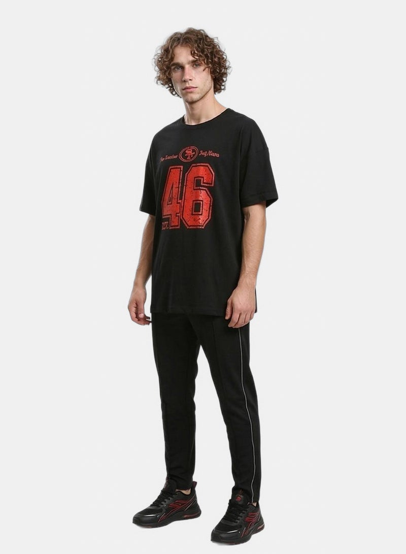 Ravin Men's SF 46 Oversized Distressed Graphic T-Shirt - Image 5