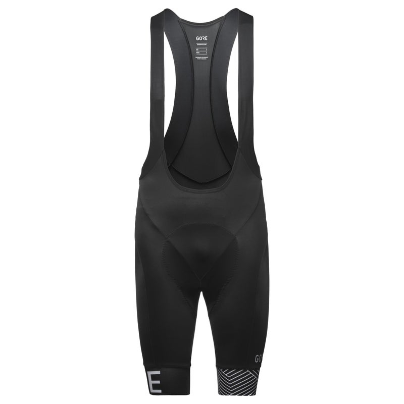 GOREWEAR GORE WEAR Men's Standard C5 Opti Bib Shorts+, Black/White, XS - Image 4