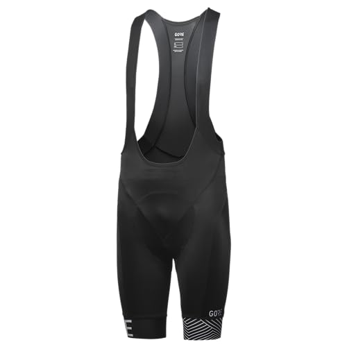 GOREWEAR GORE WEAR Men's Standard C5 Opti Bib Shorts+, Black/White, XS - Image 3