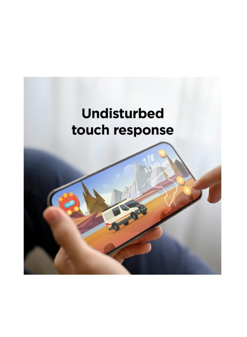 Original Privacy Screen Protector for Samsung Galaxy A17 – Anti-Static Tempered Glass with ESD Privacy, 9H Hardness, Anti-Peep, Dust-Proof, Super Smooth Touch - Image 4