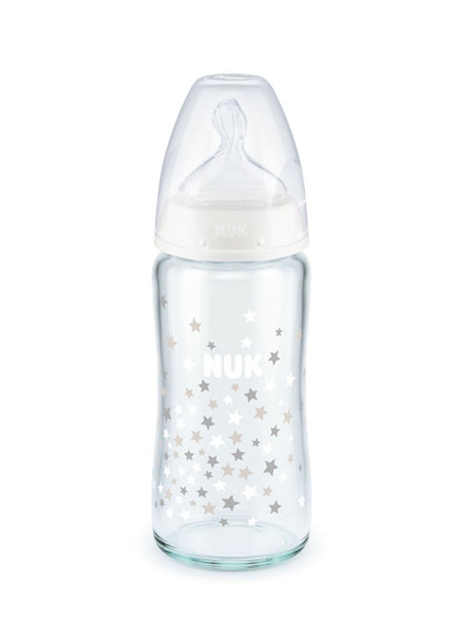 NUK First Choice Plus Glass Bottle 240 Ml, Assorted  - Image 3