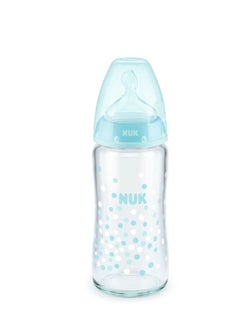 NUK First Choice Plus Glass Bottle 240 Ml, Assorted  - Image 2
