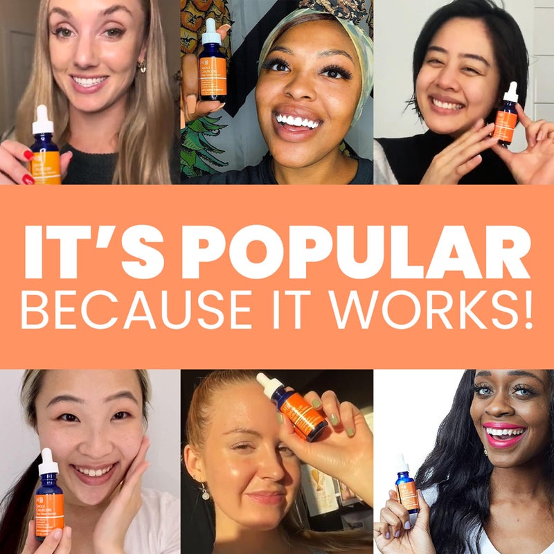 SeoulCeuticals Korean Skin Care 20% Vitamin C Hyaluronic Acid Serum + CE Ferulic Acid - Potent Anti Aging, Anti Wrinkle Korean Beauty 1oz - Image 4