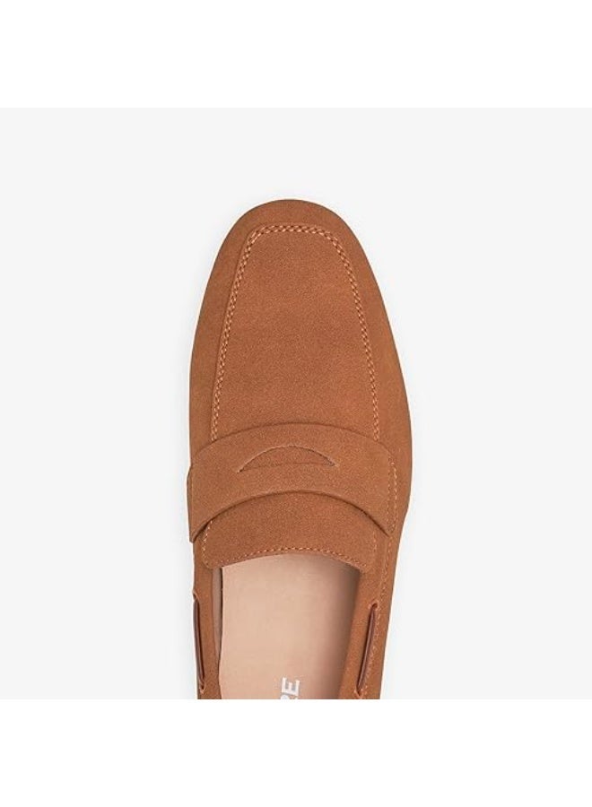 NDure Men's Urban-Savvy Slip-On Loafers, Brown - Image 4