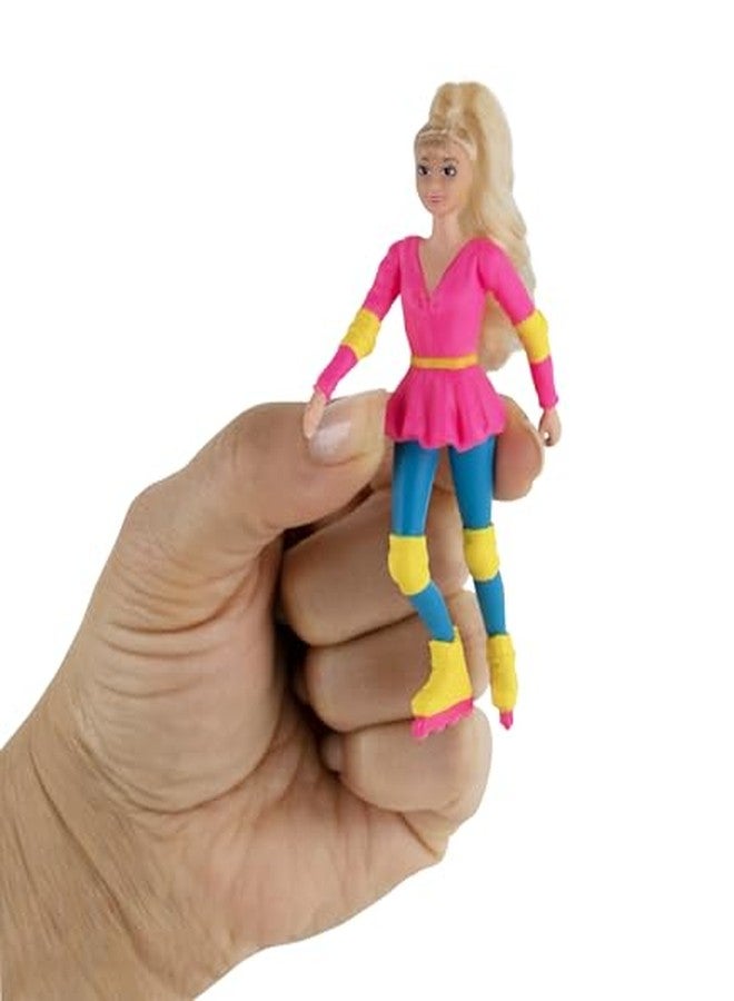 World's Smallest Barbie Doll - 4 Inch Miniature Classic Barbie with Stand - Collectible Retro Doll Toy for Girls, Barbie Fans & Miniature Collectors - Image 3