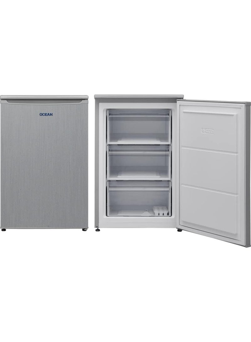 Ocean Freezer, 113 Litres, 3 Drawers, Inox Look - CVK 100 TI A+ - Image 1