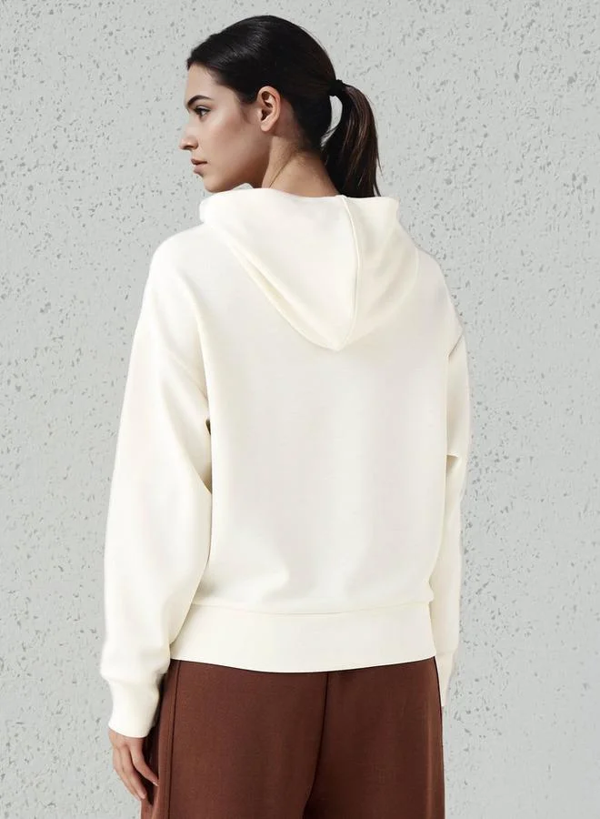 Splash FAV  Soft Touch Hoodie with Wide Hem for Women | Best Price UAE