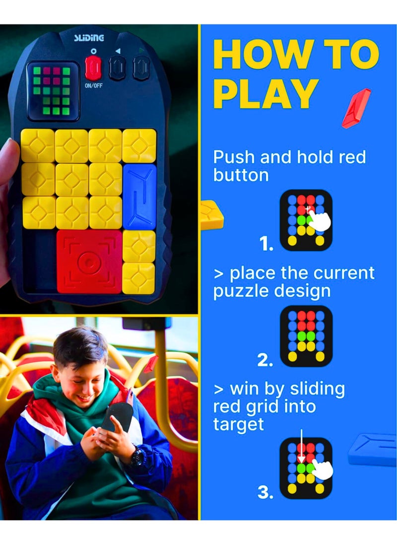 MAGIC VAULT - Super Slide Games, Puzzle Games  with 500PLUS Levels, Electronic Brain Games STEM Learning Games, Brain Teaser Puzzle Fun for All Ages - Image 1