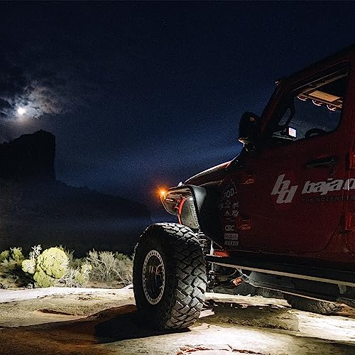 Baja Designs أضواء الصخور LED من باجا ديزاينز 398050، أسود - Image 5