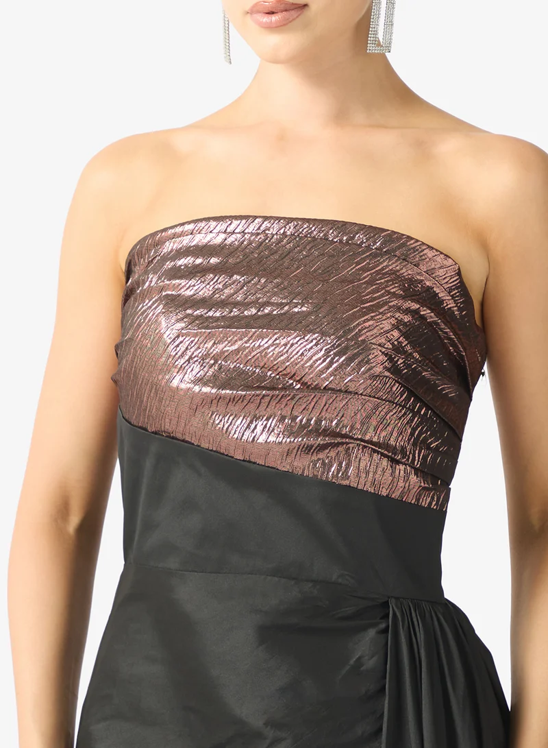 Namshi x  strapless formal dress for Women | Best Price UAE