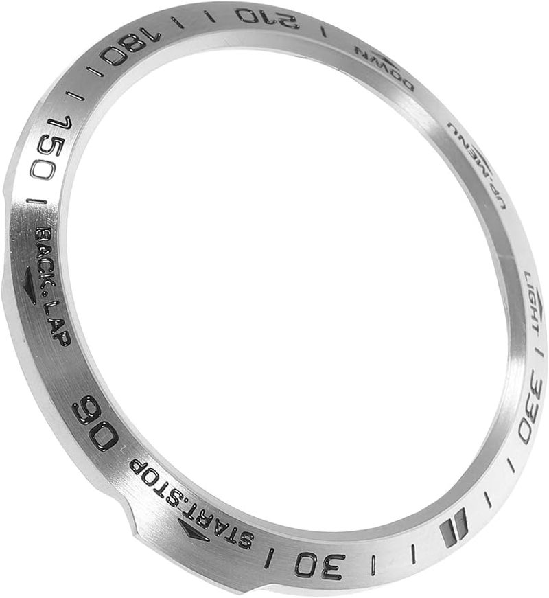 Stainless Steel Protective Case Cover For Garmin 6X Watch Anti Scratch Bumper Frame Sliver - Image 1