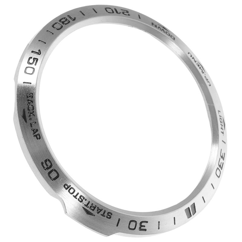 Stainless Steel Protective Case Cover For Garmin 6X Watch Anti Scratch Bumper Frame Sliver - Image 2