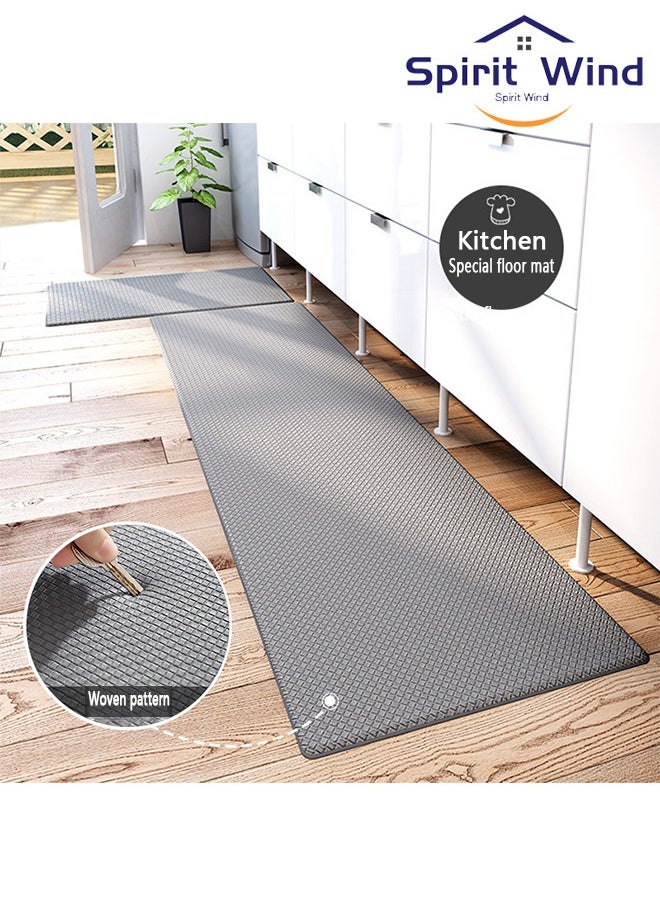 Generic Anti-Fatigue Floor Mat 150x45cm – Waterproof & Oilproof Rug for Kitchen, Office, Yoga, and Multi-Purpose Use  - Image 1