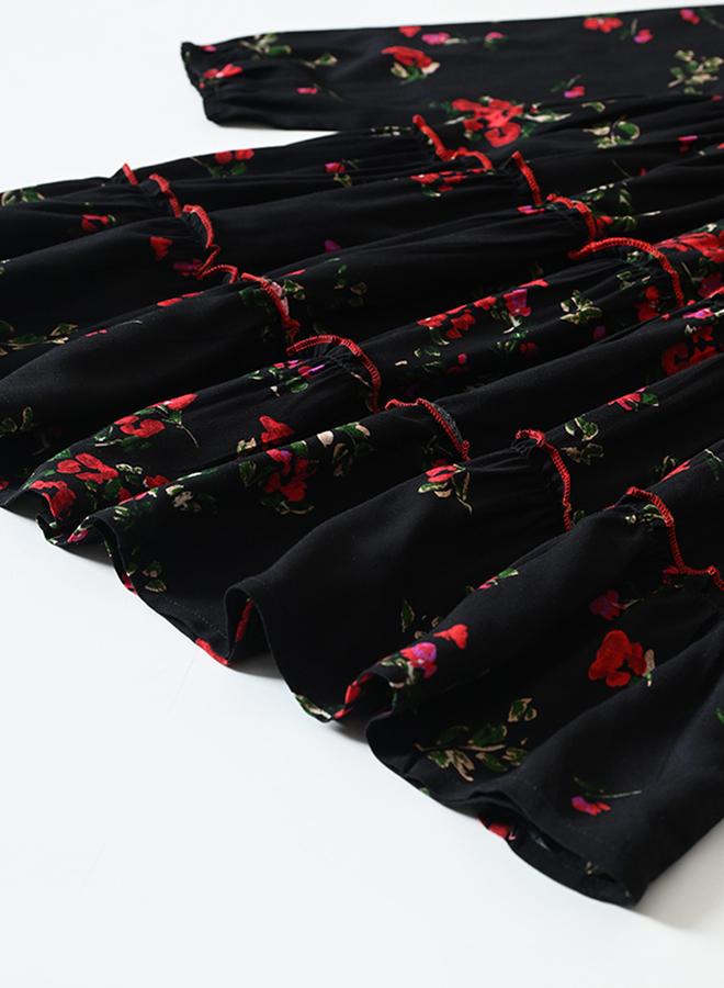 بيلا مودا فستان طبقات بنقشة الزهور - Image 5