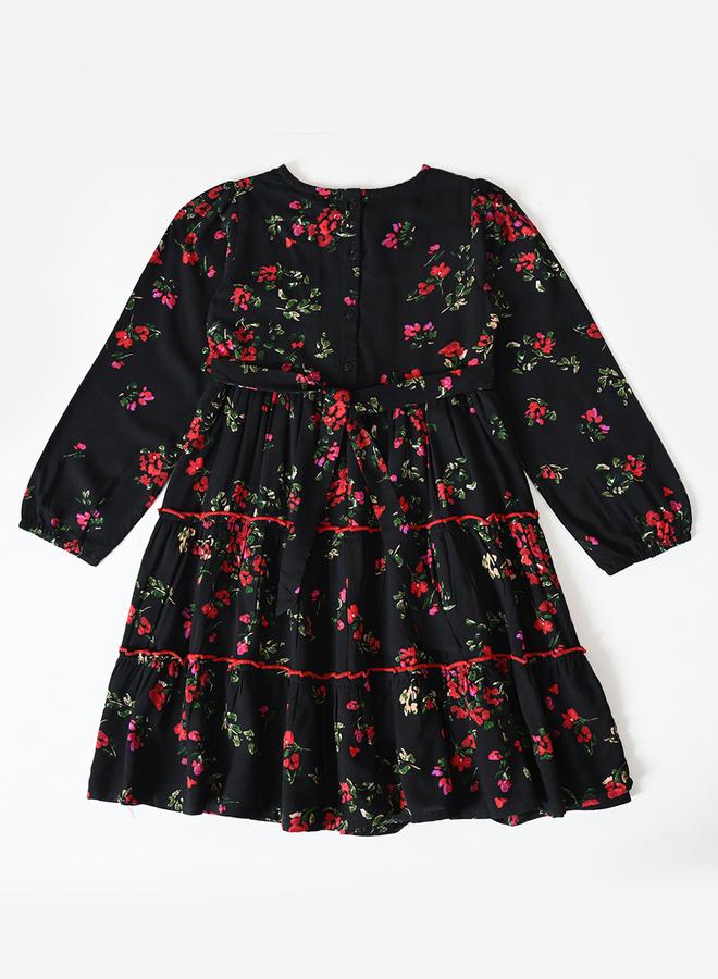 بيلا مودا فستان طبقات بنقشة الزهور - Image 3