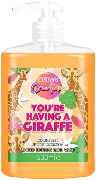 Cussons Creations Limited Edition Apricot Jungle Papaya Hand Wash 500ml