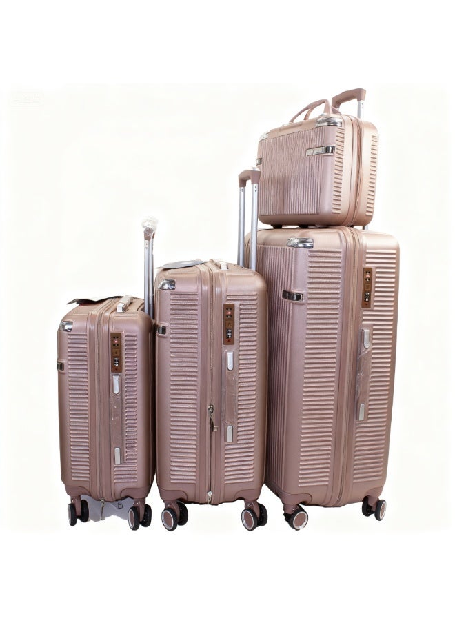 الازدهار أمتعة Prosperity المتميزة القابلة للتوسيع مع 8 عجلات صامتة، خفيفة الوزن من مادة ABS+PC، مقاسات متعددة للسفر الفاخر - Image 2