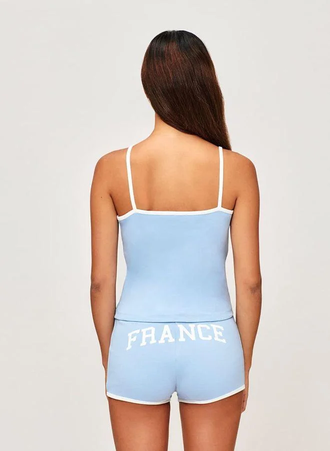 Undiz Printed jersey shorts 'France'