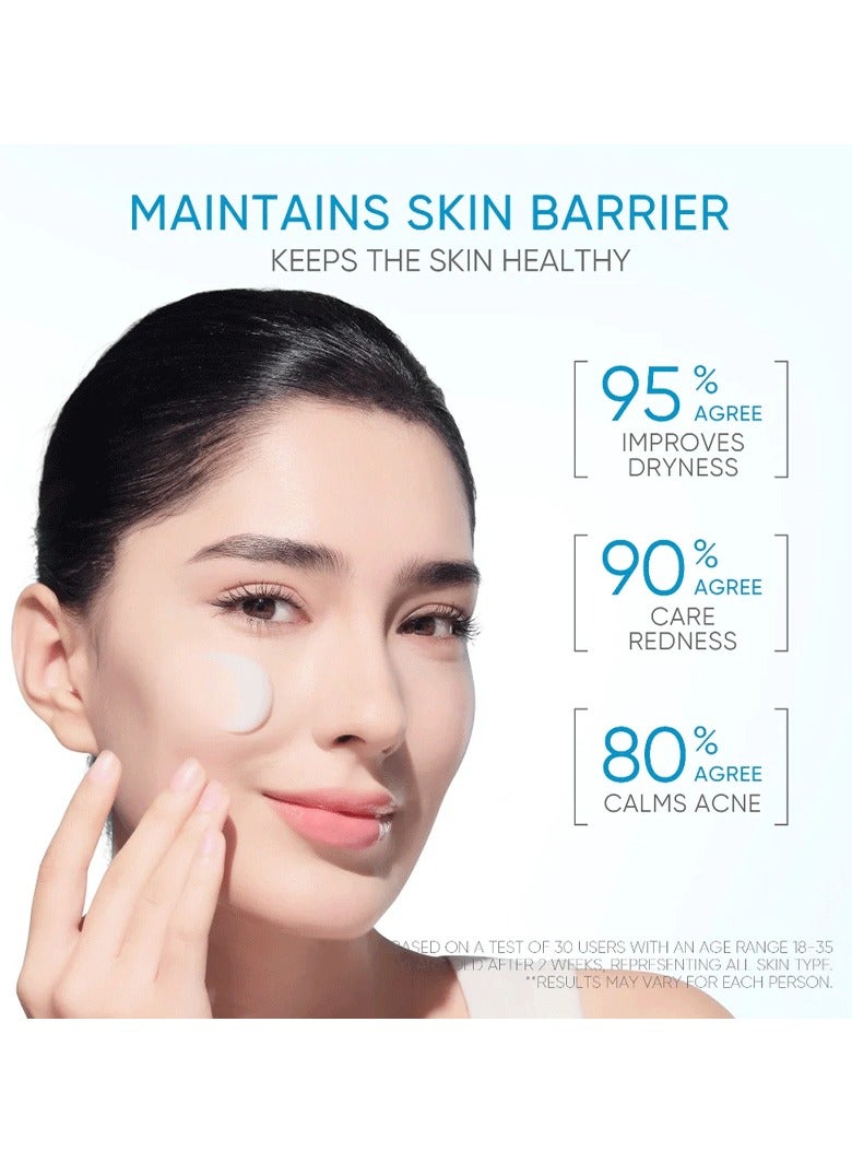 SKINTIFIC Moisturizing Cream , Face Moisturizer for All Skin ,Facial Creams with Hyaluronic Acid and 5X Ceramides, Fragrance Free Non-Comedogenic - Image 2