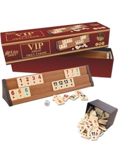 Star Oyun Aletleri Star Game Equipment Star Vip Wooden Okey Set  - Image 1