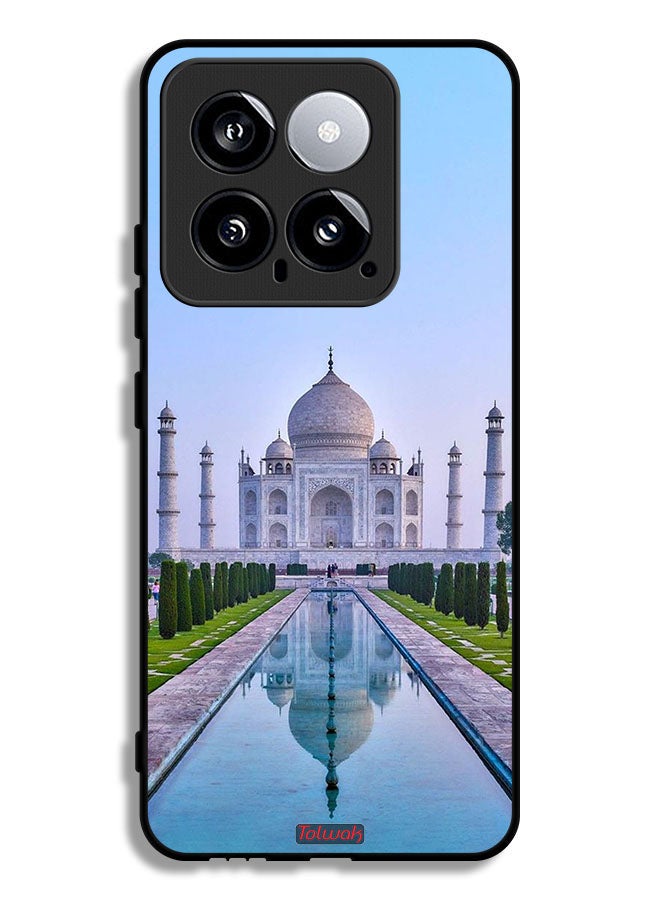Tolwak Xiaomi 14 Protective Case Cover Taj Mahal - Image 1