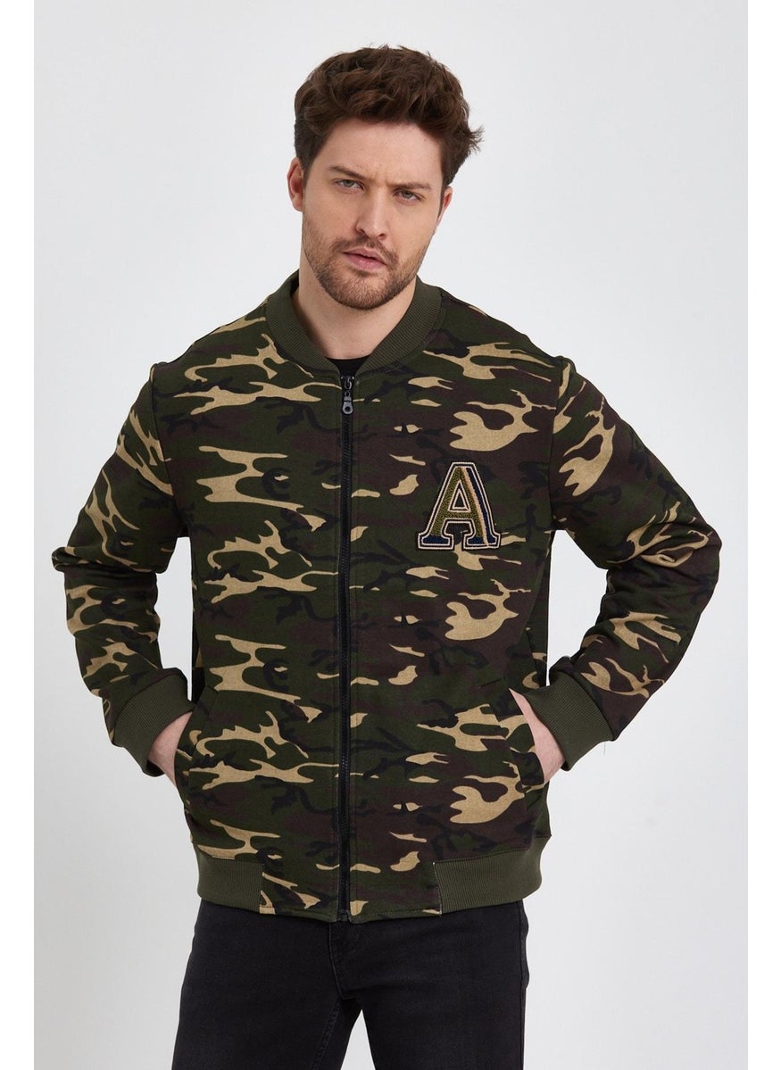 Alexander Gardi Ribbed Unlined College Jacket Coat (E22-74800)  - Image 2