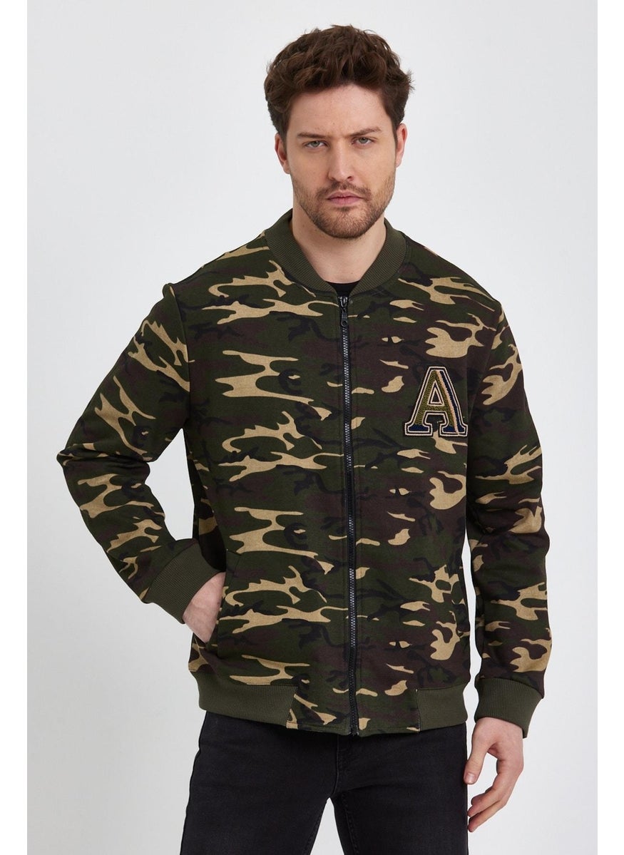 Alexander Gardi Ribbed Unlined College Jacket Coat (E22-74800)  - Image 1