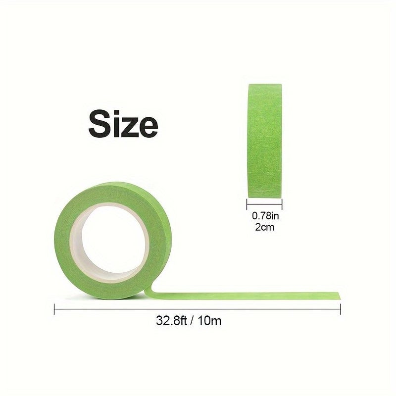 12 Colors Decorative Tape 2cm x 10m Multipurpose DIY Craft Art Supplies Smooth Surface - Image 4