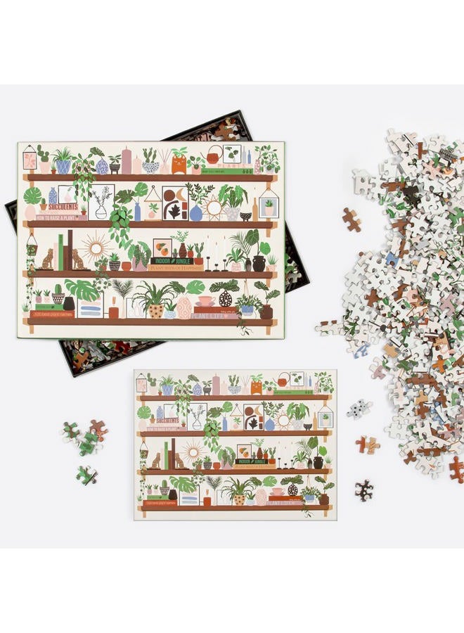 Galison Plant Shelfie 1000 Piece Puzzle - Image 4