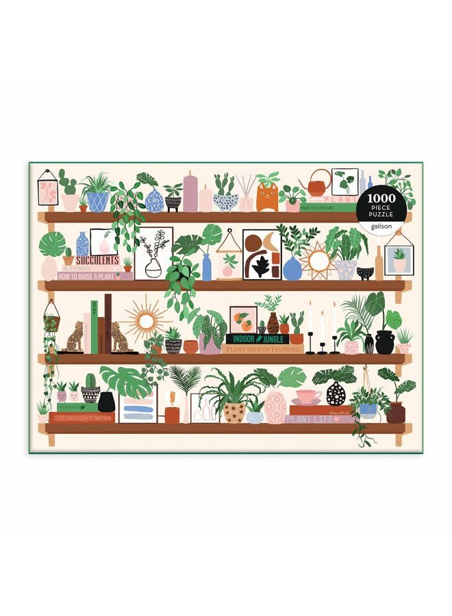 Galison Plant Shelfie 1000 Piece Puzzle - Image 2