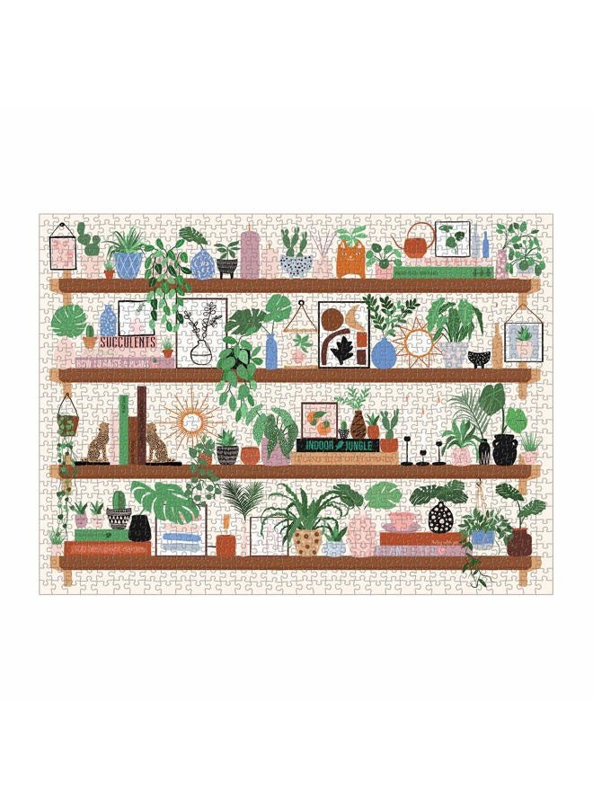 Galison Plant Shelfie 1000 Piece Puzzle - Image 3
