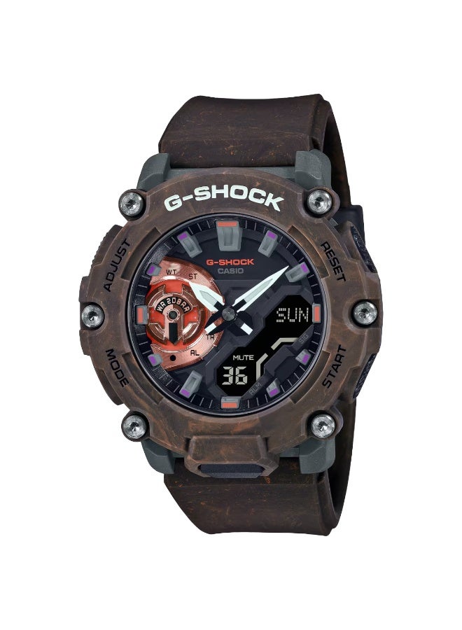 CASIO كاسيو GA-2200MFR-5A G-SHOCK تناظري رقمي بني - Image 1