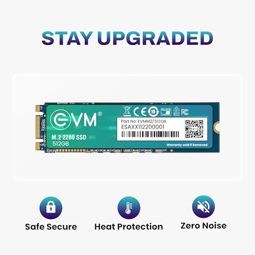 EVM 512GB M.2 SATA SSD 2280 | Internal SSD | Up to 540MB/s Read 450MB/s Write | High Speed Laptop Storage | 5 Year Warranty (EVMM2/512GB) - Image 5