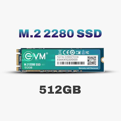 EVM 512GB M.2 SATA SSD 2280 | Internal SSD | Up to 540MB/s Read 450MB/s Write | High Speed Laptop Storage | 5 Year Warranty (EVMM2/512GB) - Image 2