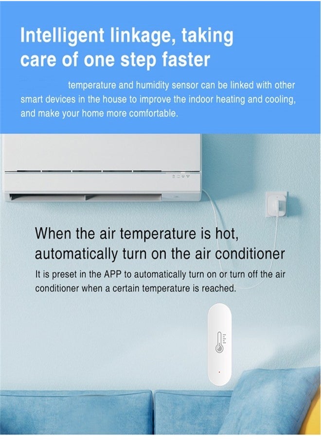 M MIAOYAN Intelligent Household Temperature and Humidity Sensor App Remote Control  - Image 5