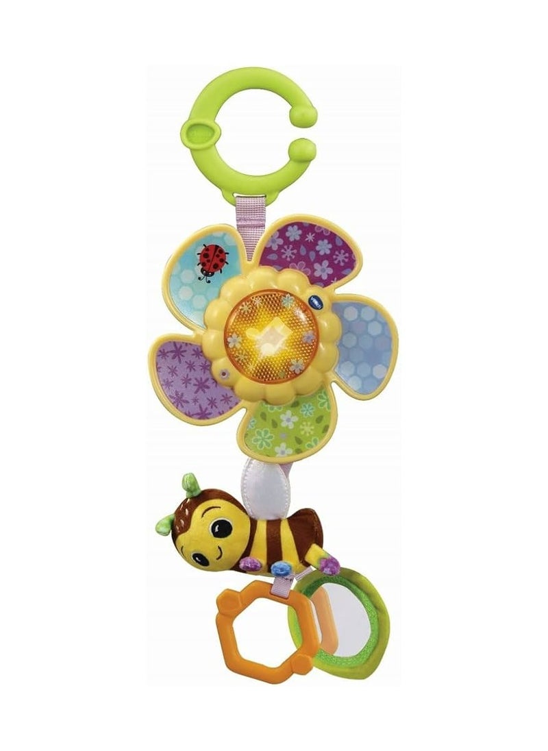 vtech Tug And Spin Busy Bee, Interactive And Developmental Toy With Sounds And Music, For Boys And Girls, Suitable For Ages 3 Months+  - Image 3