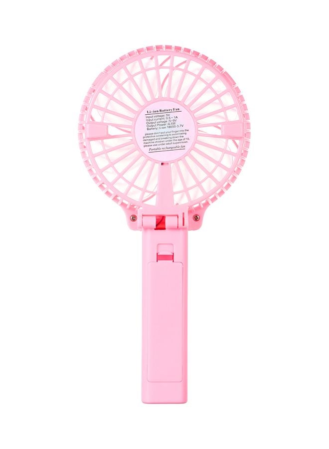 Loquat Portable Mini Fan Pink 21.5x10.5x4.2centimeter - Image 2