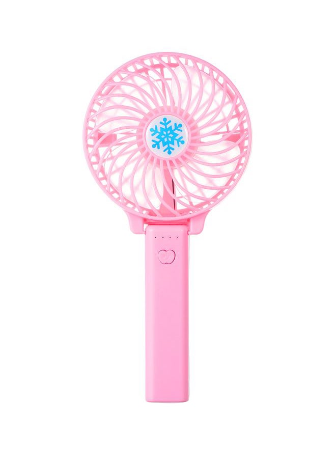 Loquat Portable Mini Fan Pink 21.5x10.5x4.2centimeter - Image 1
