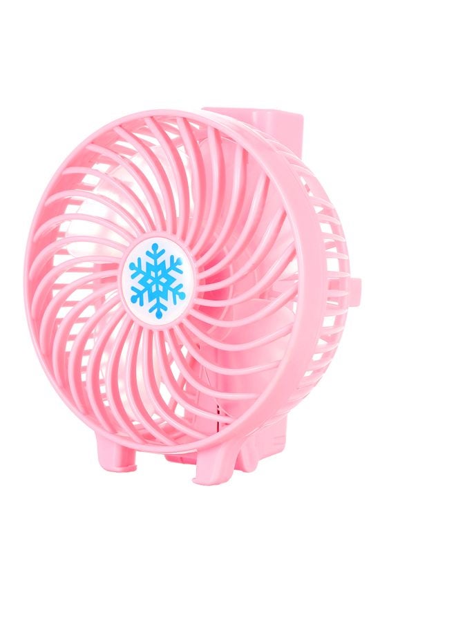 Loquat Portable Mini Fan Pink 21.5x10.5x4.2centimeter - Image 3