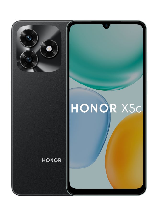 HONOR X5c 4G Dual SIM 4GB RAM 64GB Midnight Black - Middle East Version