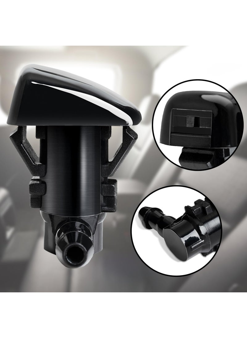Belleone Belleone 2PCS Front Windshield Washer Nozzle Wiper Spray Kit fit for 2008-2012 Ford Fusion Mercury Milan Lincoln MKZ, Replacement for 8E5Z-17603-A  - Image 3