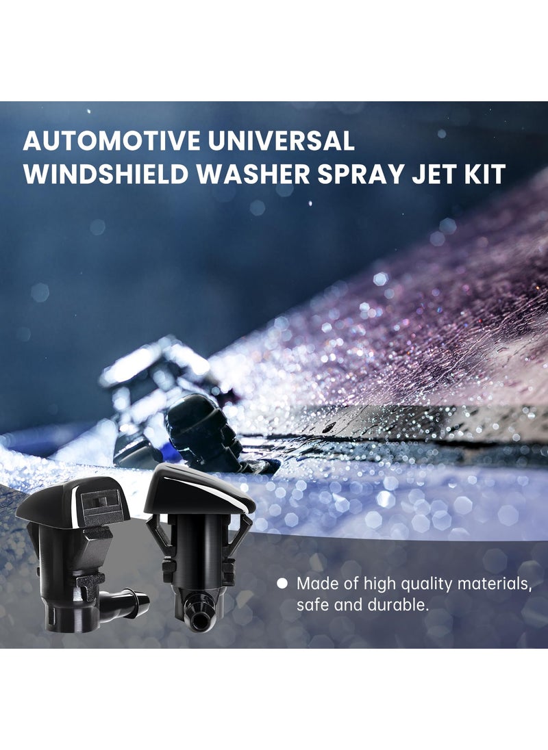 Belleone Belleone 2PCS Front Windshield Washer Nozzle Wiper Spray Kit fit for 2008-2012 Ford Fusion Mercury Milan Lincoln MKZ, Replacement for 8E5Z-17603-A  - Image 5