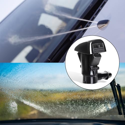 Belleone 2PCS Front Windshield Washer Nozzle Wiper Spray Kit fit for 2008-2012 Ford Fusion Mercury Milan Lincoln MKZ, Replacement for 8E5Z-17603-A - Image 4