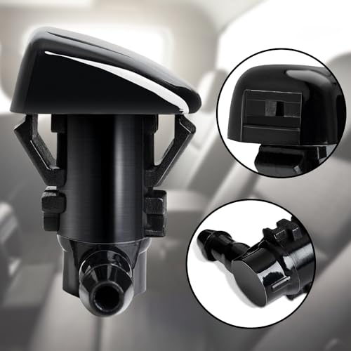 Belleone 2PCS Front Windshield Washer Nozzle Wiper Spray Kit fit for 2008-2012 Ford Fusion Mercury Milan Lincoln MKZ, Replacement for 8E5Z-17603-A - Image 3