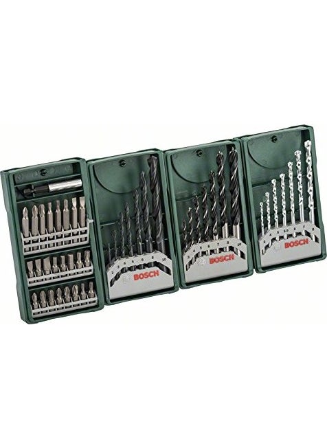 BOSCH 2607017071 Multi 3+1 Mini X Line Drill Bits Set 4 Set  - Image 1