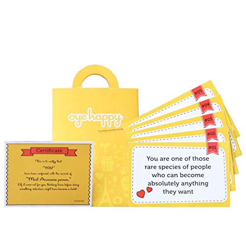 Oye Happy - Little Somethings Certificate - Adorable Placards for Friends/Boyfriend/Girlfriend - Image 1